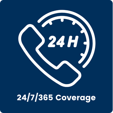 24/7 Coverage