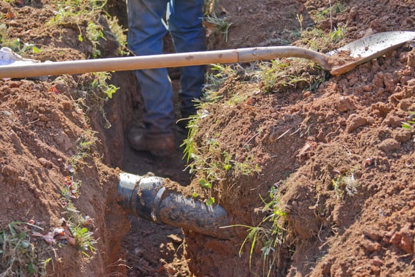 Pipeline, Pipeline Safety, Man Digging and Pipeline