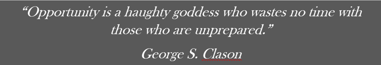 Be Prepared Quote