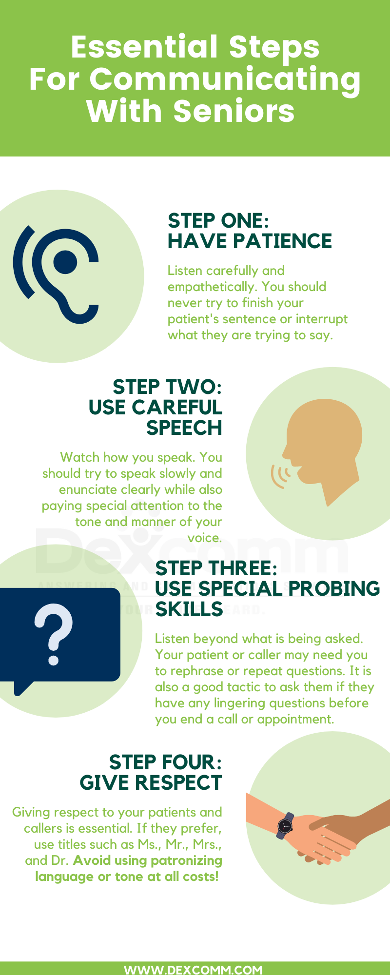 Essential Elements when speaking to elderly callers updated